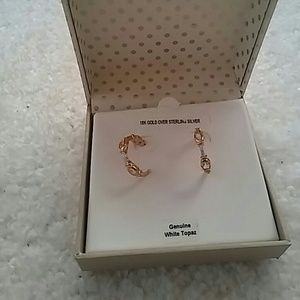 18k gold sterling silver